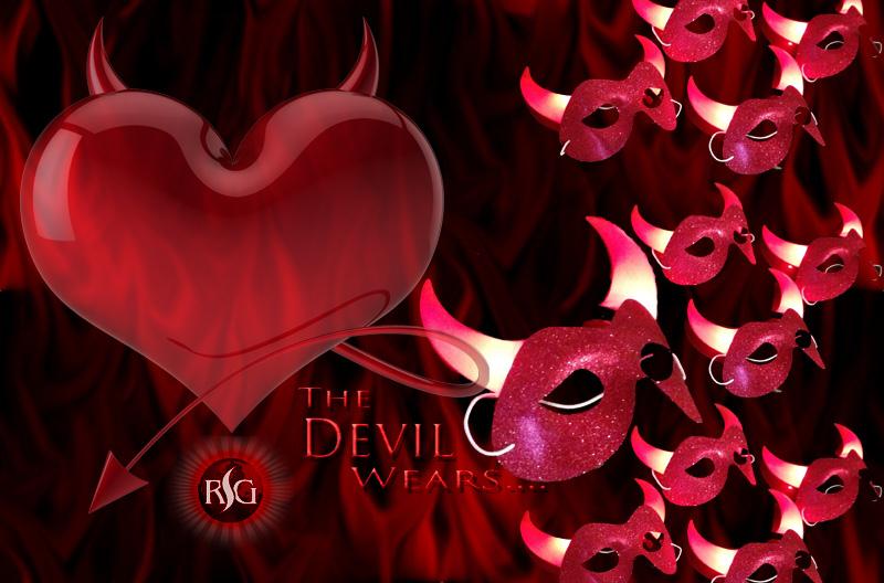 Light up devil horns